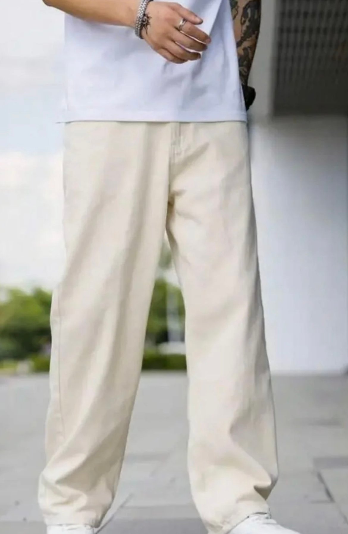 SZN Men Classic Regular Fit Mid-Rise Stretchable Jeans