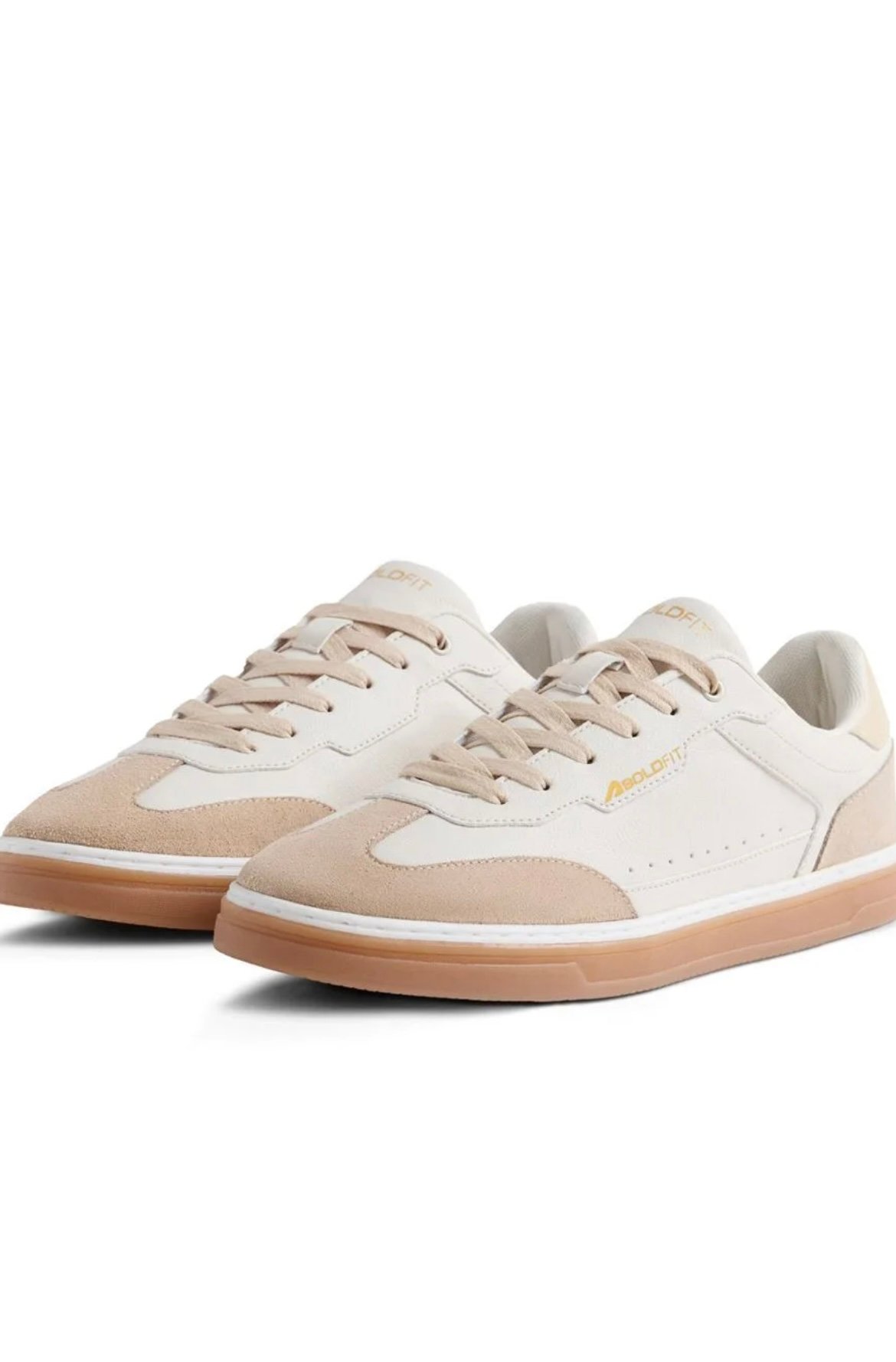 BOLDFIT Men Beige Men Klunys Sneakers Shoes