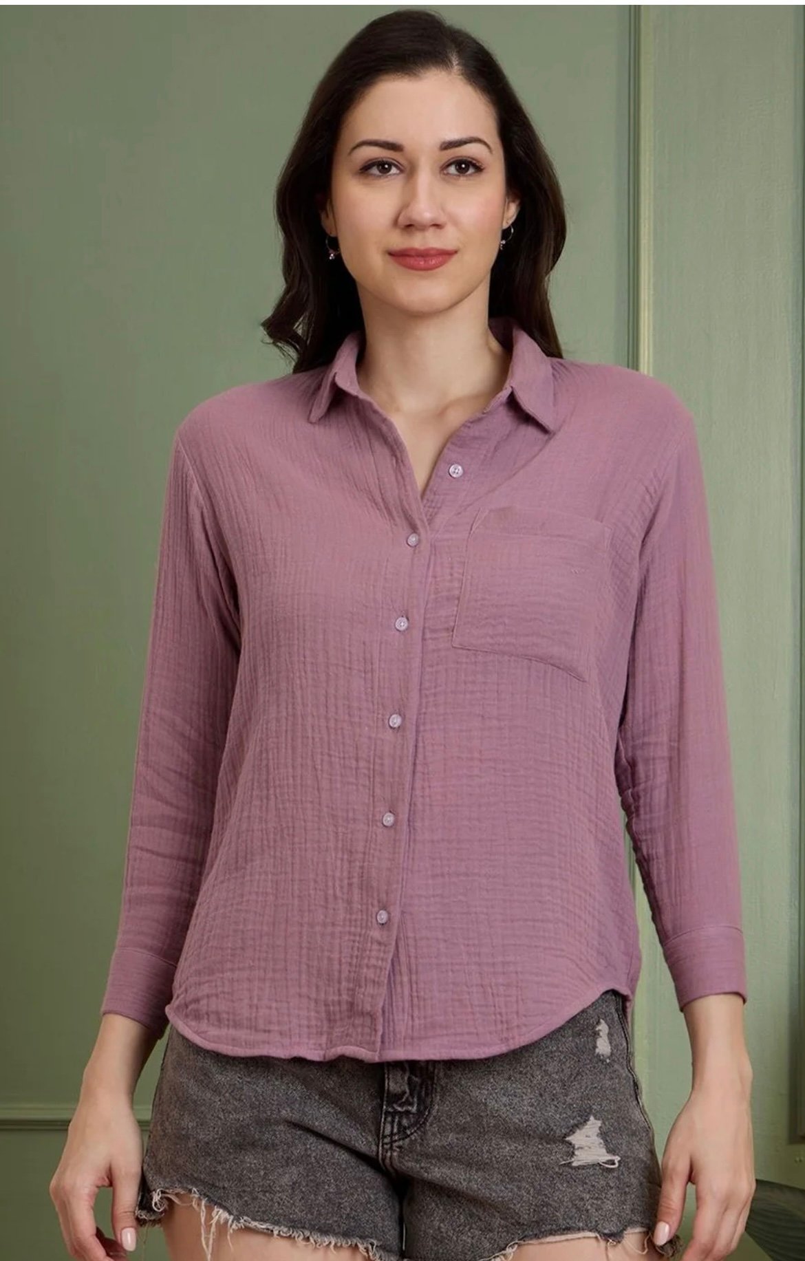The Roadster Lifestyle Co Cotton Button-Down Collar Shirts
