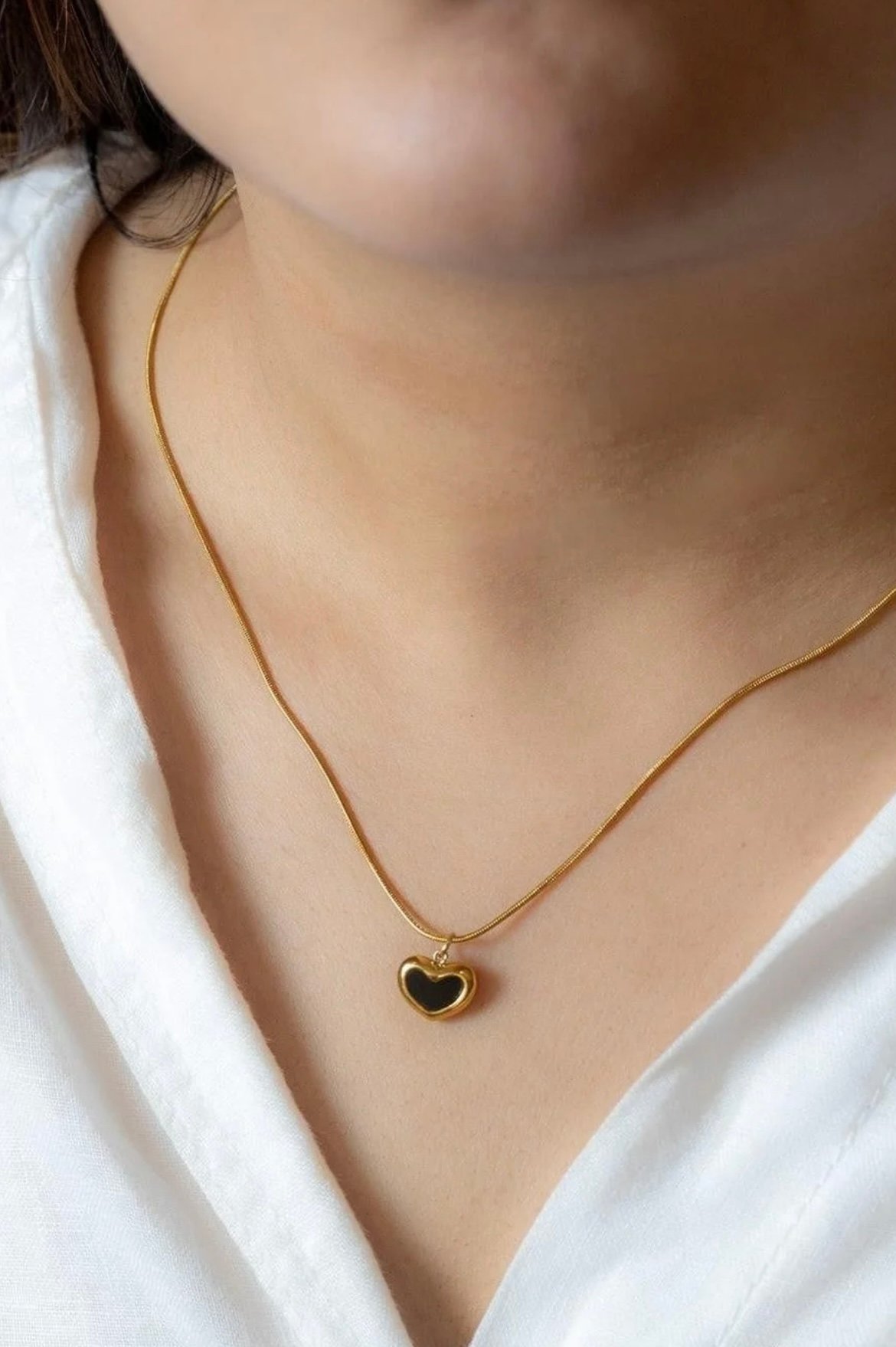 High Glitz Fashion Gold-Plated Anti Tarnish Pendent With Chain
