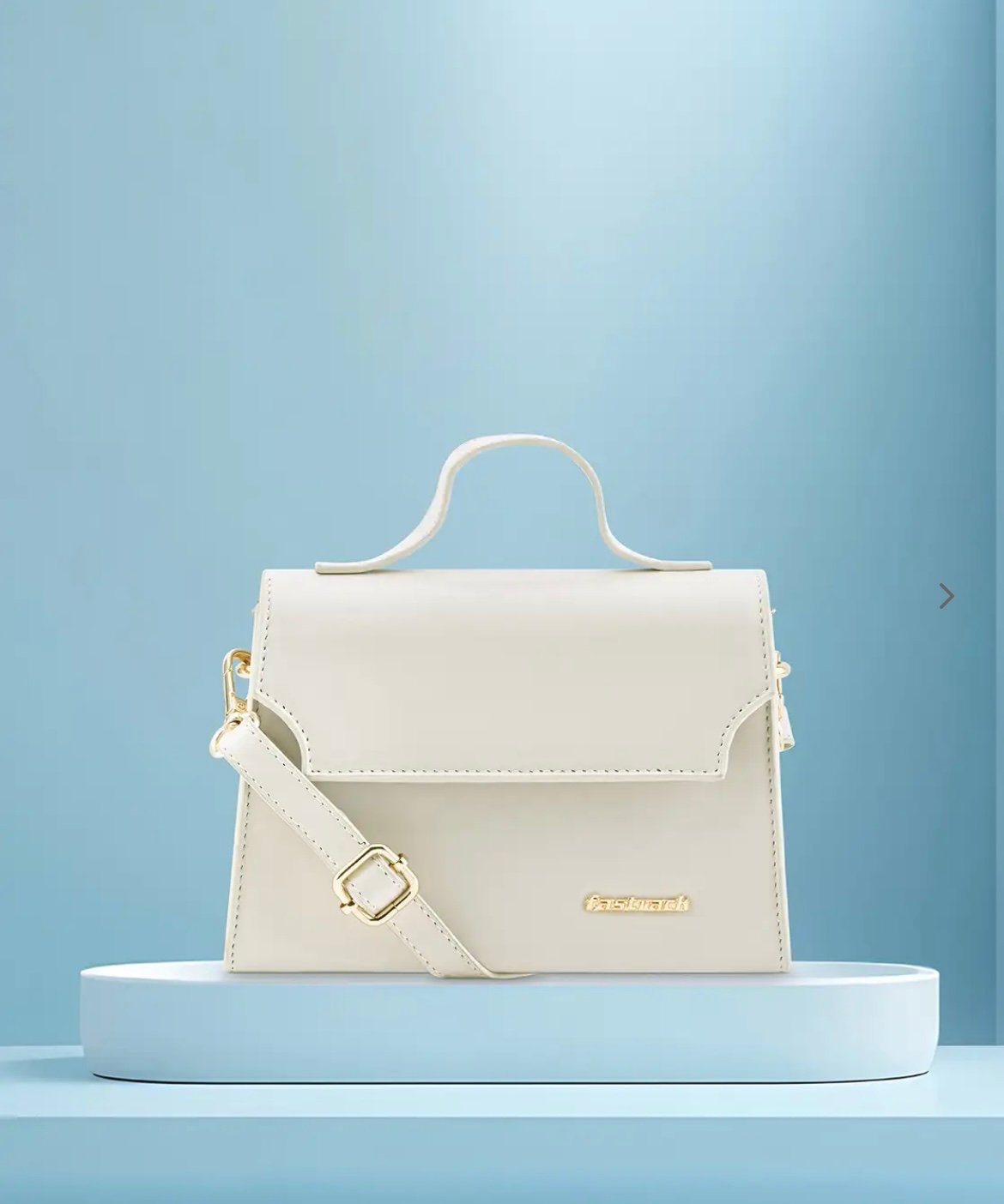 Check out FASTRACK Women Sling Bag with Detachable Strap on AJIO!