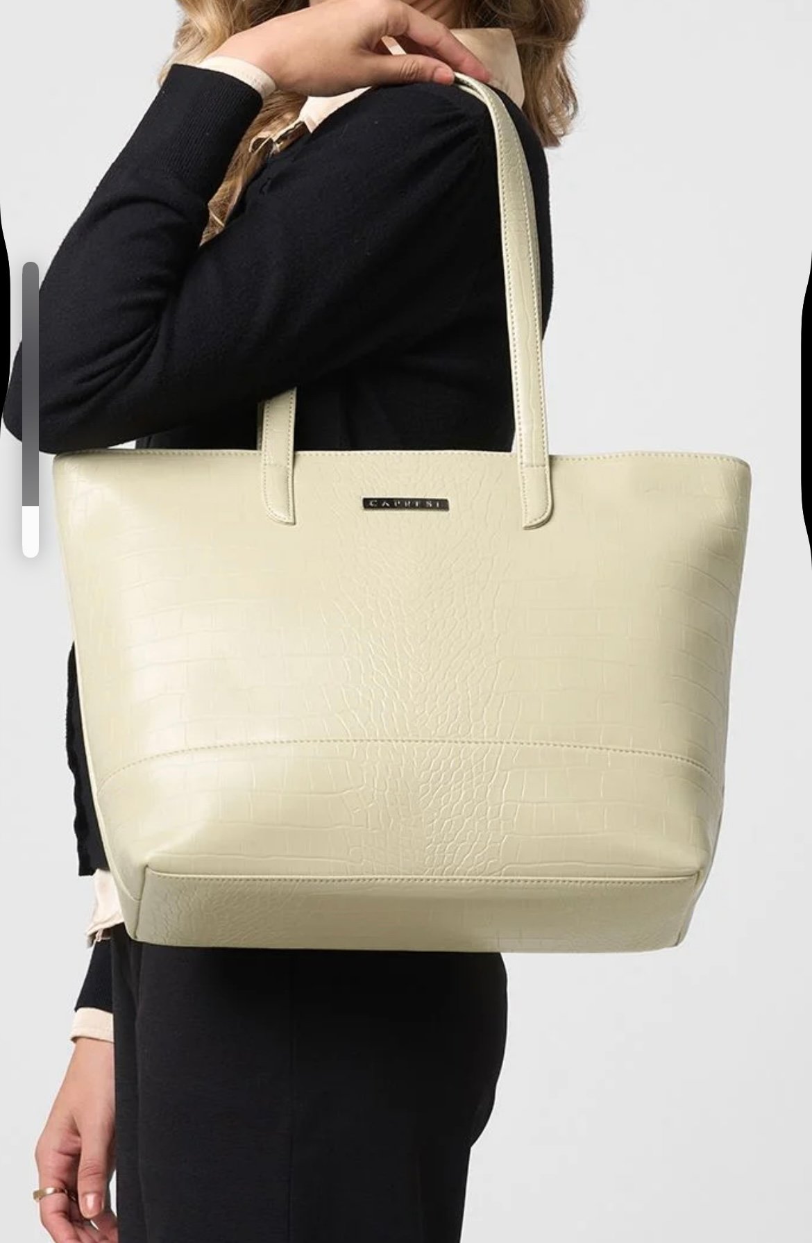 Caprese Animal Structured Shoulder Bag
