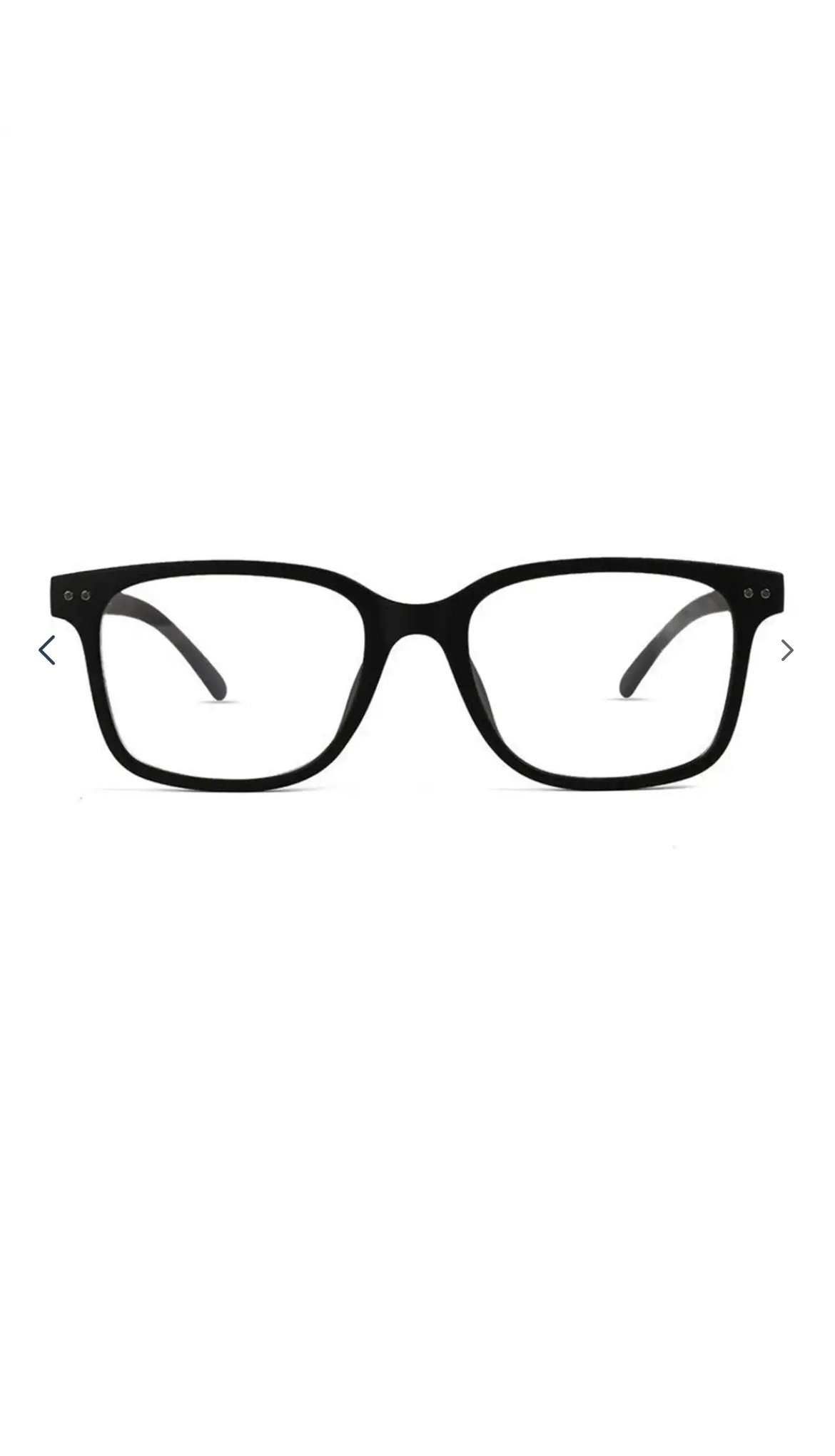 EYEWEAR Men Full-Rim Polycarbonate Rectangular Frame